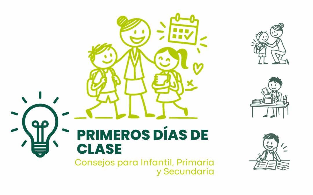 Primeros días de clase: consejos para familias